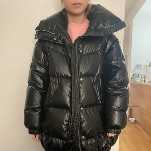 Women Black Down Jacket